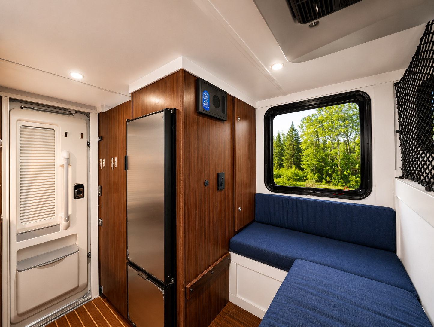 Front driver side interior